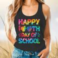 Happy 100th Day Of School Teacher Student 100 Days Tie Dye Men Women Kids Flowy Tank, gift for family, gift for coworker Happy 100th Day Of School Teacher Student 100 Days Tie Dye Men Women Kids Flowy Tank, gift for family, gift for coworker