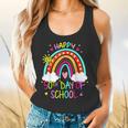 Happy 50th Days Of School Rainbow Teacher 50 Days Smarter Flowy Tank, gift for family, gift for coworker Happy 50th Days Of School Rainbow Teacher 50 Days Smarter Flowy Tank, gift for family, gift for coworker
