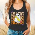 Happy Fri-Yay Friday Lovers Groovy Teacher Life Halloween Flowy Tank, gift for family, gift for coworker Happy Fri-Yay Friday Lovers Groovy Teacher Life Halloween Flowy Tank, gift for family, gift for coworker