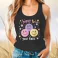 Happy To See Your Face Smile Face Teacher Back To School Flowy Tank, gift for family, gift for coworker Happy To See Your Face Smile Face Teacher Back To School Flowy Tank, gift for family, gift for coworker