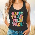 Happy To See Your Face Teacher Disco Ball Back To School Flowy Tank, gift for family, gift for coworker Happy To See Your Face Teacher Disco Ball Back To School Flowy Tank, gift for family, gift for coworker