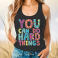You Can Do Hard Things School Student Teachers Flowy Tank, gift for family, gift for coworker You Can Do Hard Things School Student Teachers Flowy Tank, gift for family, gift for coworker