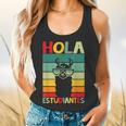 Hola Estudiantes Spanish Teacher Back To School 2025 Flowy Tank, gift for family, gift for coworker Hola Estudiantes Spanish Teacher Back To School 2025 Flowy Tank, gift for family, gift for coworker