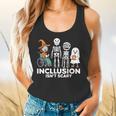Inclusion Isn't Scary SLP Halloween Costume Sped Teacher Flowy Tank, gift for family, gift for coworker Inclusion Isn't Scary SLP Halloween Costume Sped Teacher Flowy Tank, gift for family, gift for coworker