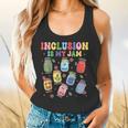 Inclusion Is My Jam SPED Teacher Special Education Life Flowy Tank, gift for family, gift for coworker