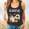 It's A Bootiful Day To Make Art Groovy Art Teacher Halloween Flowy Tank, gift for family, gift for coworker It's A Bootiful Day To Make Art Groovy Art Teacher Halloween Flowy Tank, gift for family, gift for coworker