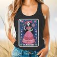 La Maestra Halloween Mexican Bingo Card Teacher Lottery Card Flowy Tank, gift for family, gift for coworker La Maestra Halloween Mexican Bingo Card Teacher Lottery Card Flowy Tank, gift for family, gift for coworker