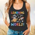 Learning Is Out Of This World Space Back To School Teacher Flowy Tank, gift for family, gift for coworker Learning Is Out Of This World Space Back To School Teacher Flowy Tank, gift for family, gift for coworker