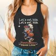 Let's Eat Kids Grammar Werewolf Halloween Teacher Flowy Tank, gift for family, gift for coworker
