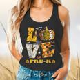 LOVE Pre-K Pumpkin Teacher Student Halloween Costume Flowy Tank, gift for family, gift for coworker LOVE Pre-K Pumpkin Teacher Student Halloween Costume Flowy Tank, gift for family, gift for coworker