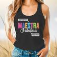 Maestra Fabulosa Bilingual Spanish Espanol Teacher School Flowy Tank, gift for family, gift for coworker Maestra Fabulosa Bilingual Spanish Espanol Teacher School Flowy Tank, gift for family, gift for coworker