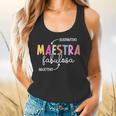 Maestra Fabulosa Maestra De EspañOl Spanish Teacher Flowy Tank, gift for family, gift for coworker