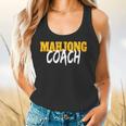 Mahjong Coach Coaching Trainer Teacher Flowy Tank, gift for family, gift for coworker