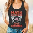 Math Teachers Love Brains Scary Halloween Men Women Flowy Tank, gift for family, gift for coworker Math Teachers Love Brains Scary Halloween Men Women Flowy Tank, gift for family, gift for coworker