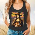 Mona Lisa Pumpkin Halloween Art Teacher Witchy Women Kids Flowy Tank, gift for family, gift for coworker Mona Lisa Pumpkin Halloween Art Teacher Witchy Women Kids Flowy Tank, gift for family, gift for coworker