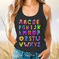 Monster ABC Cute Alphabet Halloween Teacher Costume Kids Flowy Tank, gift for family, gift for coworker Monster ABC Cute Alphabet Halloween Teacher Costume Kids Flowy Tank, gift for family, gift for coworker