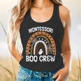 Montessori Teacher Halloween Boo Rainbow Leopard Halloween Flowy Tank, gift for family, gift for coworker Montessori Teacher Halloween Boo Rainbow Leopard Halloween Flowy Tank, gift for family, gift for coworker