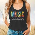 Music Teacher Tie Dye Appreciation Day Hello Back To School Men Women Flowy Tank, gift for family, gift for coworker Music Teacher Tie Dye Appreciation Day Hello Back To School Men Women Flowy Tank, gift for family, gift for coworker