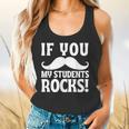 If You Mustache My Students Rock Teacher Mustache Flowy Tank, gift for family, gift for coworker