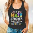 On The Nice List Christmas Math Teacher Women Men Flowy Tank, gift for family, gift for coworker On The Nice List Christmas Math Teacher Women Men Flowy Tank, gift for family, gift for coworker