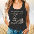 How Many Nights A Week Should You Be Reading 6-7 Teacher Fun Flowy Tank, gift for family, gift for coworker How Many Nights A Week Should You Be Reading 6-7 Teacher Fun Flowy Tank, gift for family, gift for coworker