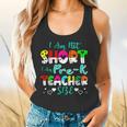I Am Not Short I Am Pre-K Teacher Size Teacher For Men Women Kids Flowy Tank, gift for family, gift for coworker I Am Not Short I Am Pre-K Teacher Size Teacher For Men Women Kids Flowy Tank, gift for family, gift for coworker