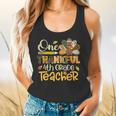 One Thankful 4th Grade Teacher Turkey Leopard Thanksgiving Flowy Tank, gift for family, gift for coworker One Thankful 4th Grade Teacher Turkey Leopard Thanksgiving Flowy Tank, gift for family, gift for coworker