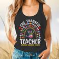 Hispanic Heritage Month One Thankful Teacher Rainbow Flowy Tank, gift for family, gift for coworker Hispanic Heritage Month One Thankful Teacher Rainbow Flowy Tank, gift for family, gift for coworker