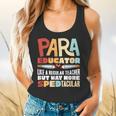 Paraeducator Paraprofessional SPED Teacher Flowy Tank, gift for family, gift for coworker Paraeducator Paraprofessional SPED Teacher Flowy Tank, gift for family, gift for coworker