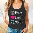 Peace Love Math Maths Teacher Pi Symbol Men Women Flowy Tank, gift for family, gift for coworker Peace Love Math Maths Teacher Pi Symbol Men Women Flowy Tank, gift for family, gift for coworker