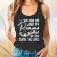 Piano Player Art For Men Women Pianist Piano Teacher Flowy Tank, gift for family, gift for coworker