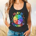 Play Is Learning Teacher Kindergarten For Men Women Kids Flowy Tank, gift for family, gift for coworker Play Is Learning Teacher Kindergarten For Men Women Kids Flowy Tank, gift for family, gift for coworker