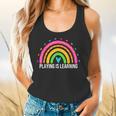 Playing Is Learning Early Childhood Education ECE Teacher Flowy Tank, gift for family, gift for coworker Playing Is Learning Early Childhood Education ECE Teacher Flowy Tank, gift for family, gift for coworker