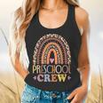 Preschool Crew Cute Leopard Rainbow Back To School Teachers Flowy Tank, gift for family, gift for coworker Preschool Crew Cute Leopard Rainbow Back To School Teachers Flowy Tank, gift for family, gift for coworker