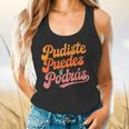 Pudiste Puedes Podras Maestra Spanish Teacher Flowy Tank, gift for family, gift for coworker Pudiste Puedes Podras Maestra Spanish Teacher Flowy Tank, gift for family, gift for coworker