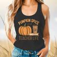 Pumpkin Spice And Teacher Life Halloween Teacher Flowy Tank, gift for family, gift for coworker Pumpkin Spice And Teacher Life Halloween Teacher Flowy Tank, gift for family, gift for coworker