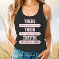 There Their They'Re Teacher English Grammar Police Flowy Tank, gift for family, gift for coworker There Their They'Re Teacher English Grammar Police Flowy Tank, gift for family, gift for coworker
