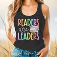 Readers Are Leaders Reading Book Lovers Teacher Women Kids Flowy Tank, gift for family, gift for coworker Readers Are Leaders Reading Book Lovers Teacher Women Kids Flowy Tank, gift for family, gift for coworker
