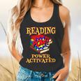 Reading Super Power Activated Superhero Teacher Or Student Men Women Girls Kids Flowy Tank, gift for family, gift for coworker
