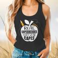 Real Superheroes Wear No Capes Teacher Design Teach Flowy Tank, gift for family, gift for coworker