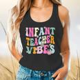 Retro Infant Teacher Vibes Women Daycare Teacher Flowy Tank, gift for family, gift for coworker
