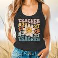 Retro Teacher Daisy Colorful Elementary School Teacher Flowy Tank, gift for family, gift for coworker Retro Teacher Daisy Colorful Elementary School Teacher Flowy Tank, gift for family, gift for coworker