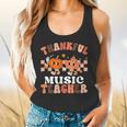 Retro Thankful Music Teacher Pumpkin Fall Thanksgiving Flowy Tank, gift for family, gift for coworker Retro Thankful Music Teacher Pumpkin Fall Thanksgiving Flowy Tank, gift for family, gift for coworker