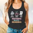 Rock Paper Scissors Teacher Librarian Nothing Beats Reading Flowy Tank, gift for family, gift for coworker