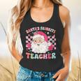 Santa Favorite Teacher Shirt Teacher Christmas Flowy Tank, gift for family, gift for coworker Santa Favorite Teacher Shirt Teacher Christmas Flowy Tank, gift for family, gift for coworker