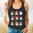Santa Ghost Reading Books Christmas Library Teacher Flowy Tank, gift for family, gift for coworker Santa Ghost Reading Books Christmas Library Teacher Flowy Tank, gift for family, gift for coworker