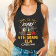 This Is My Scary 6th Grade ELA Costume Teacher Men Women Flowy Tank, gift for family, gift for coworker This Is My Scary 6th Grade ELA Costume Teacher Men Women Flowy Tank, gift for family, gift for coworker