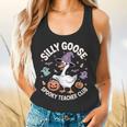 Silly Goose Spooky Teacher Club Halloween Witch Ghost Flowy Tank, gift for family, gift for coworker