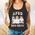 SPED Boo Crew Halloween Floral Ghost Special Ed SPED Teacher For Men Women Kids Flowy Tank, gift for family, gift for coworker SPED Boo Crew Halloween Floral Ghost Special Ed SPED Teacher For Men Women Kids Flowy Tank, gift for family, gift for coworker