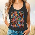 Sped Caffeinate Advocate Laminate Educate Teacher Men Women Kids Flowy Tank, gift for family, gift for coworker Sped Caffeinate Advocate Laminate Educate Teacher Men Women Kids Flowy Tank, gift for family, gift for coworker